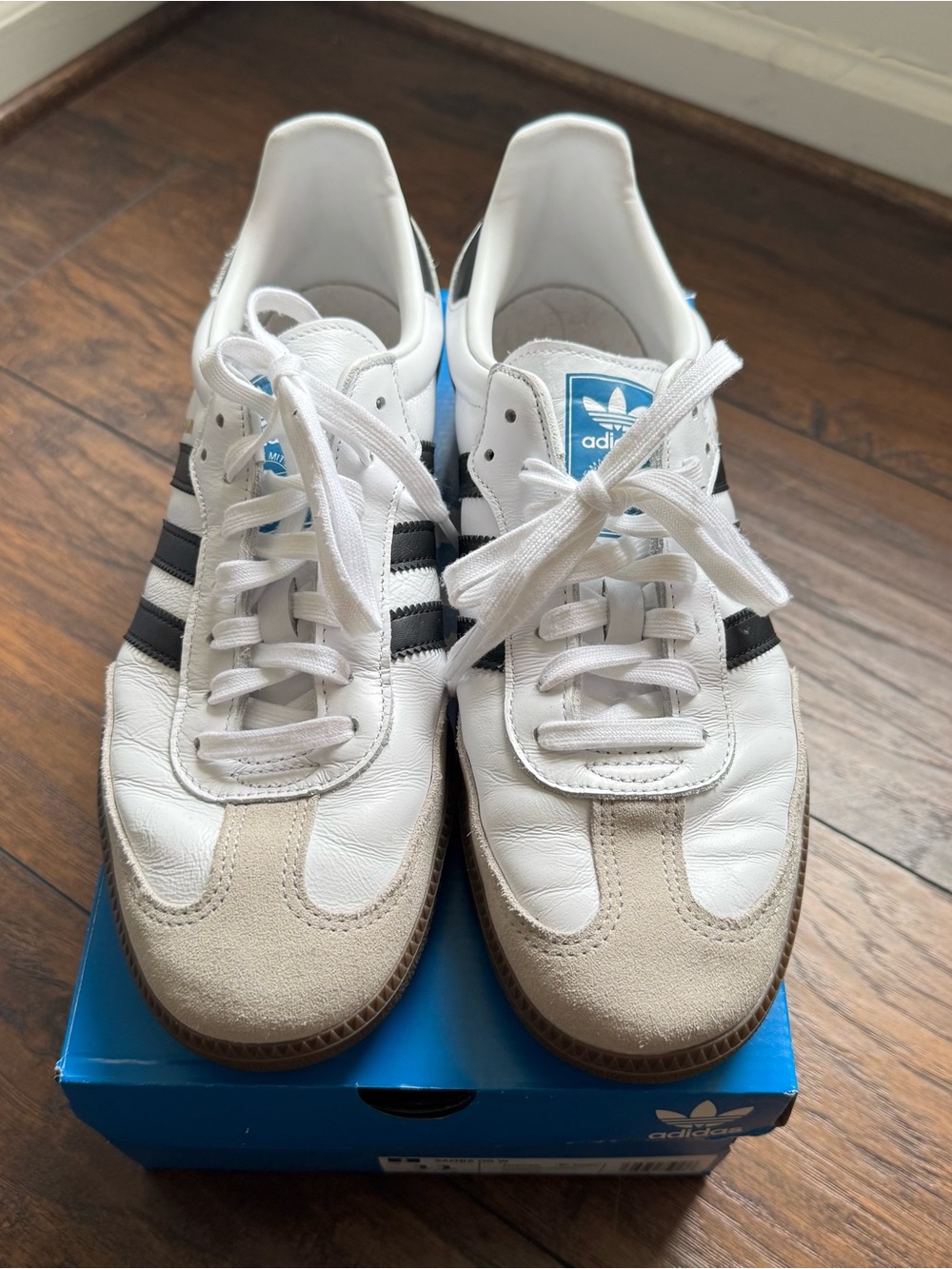 Adidas Samba OG Sneakers - White and Black - Picture 2 of 7